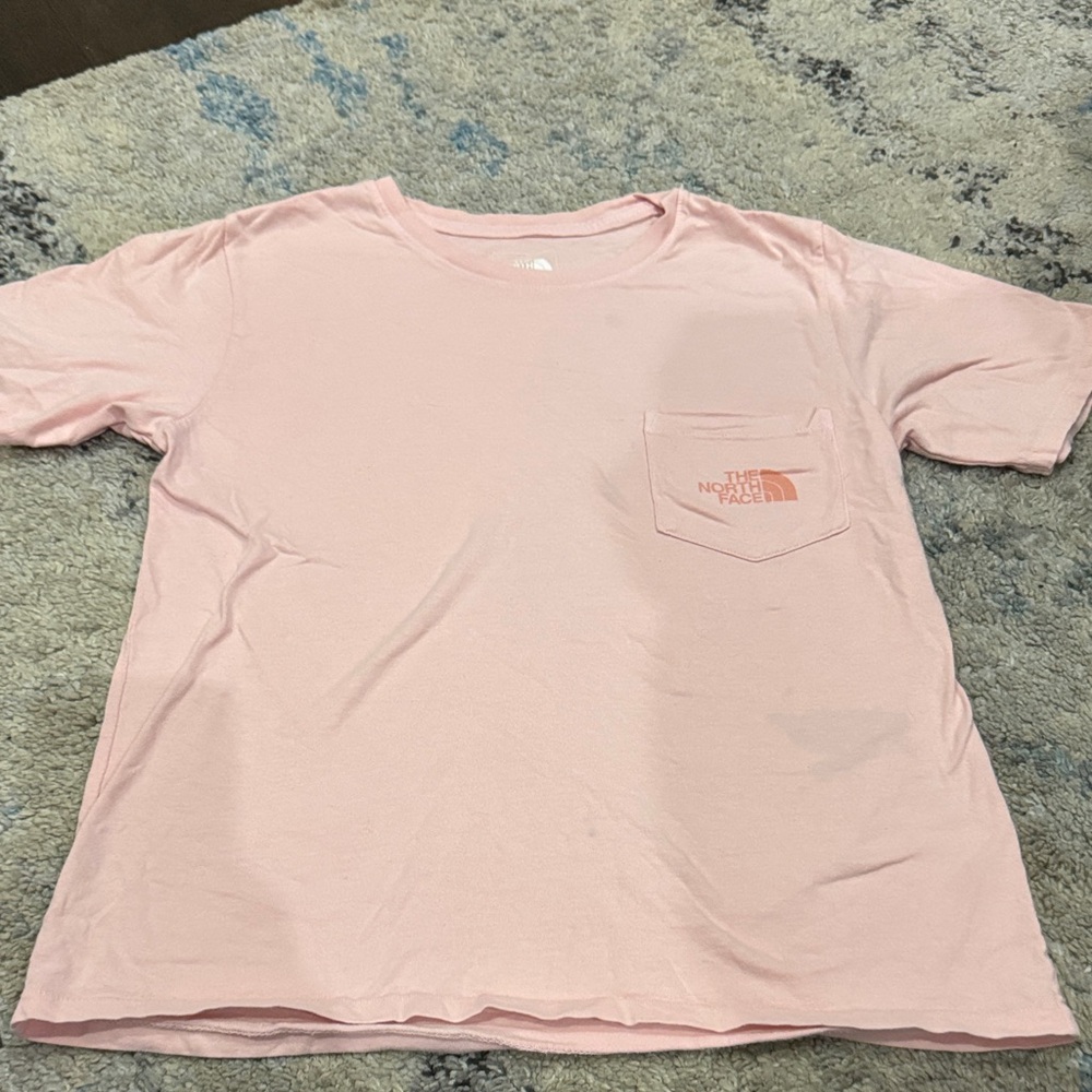 The North Face Light Pink Tee with Pocket Women’s Size Small